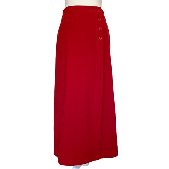 Christopher & Banks Dresses & Skirts - Christopher & Banks Red Maxi Skirt